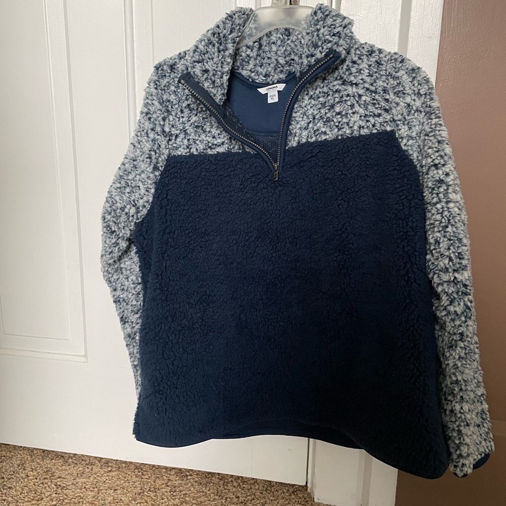 Never worn, Super soft Sonoma Half Zip Up sweater